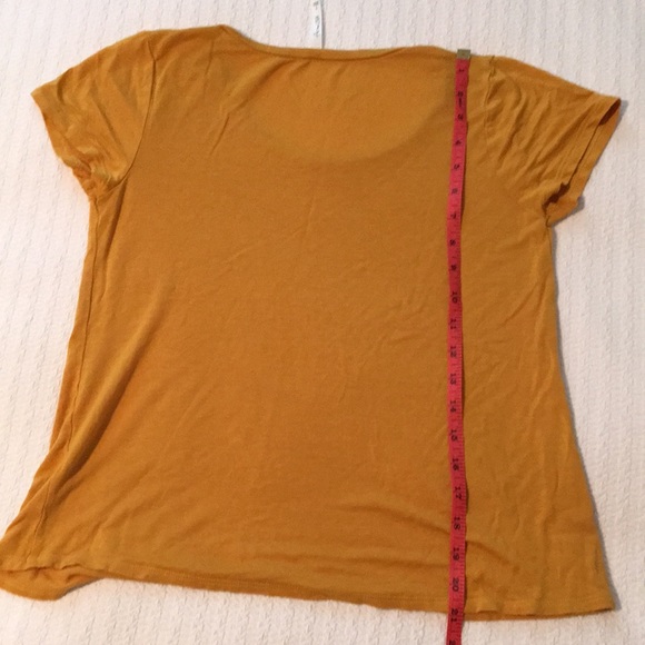 Active USA Mustard Yellow T-shirt - Picture 3 of 4